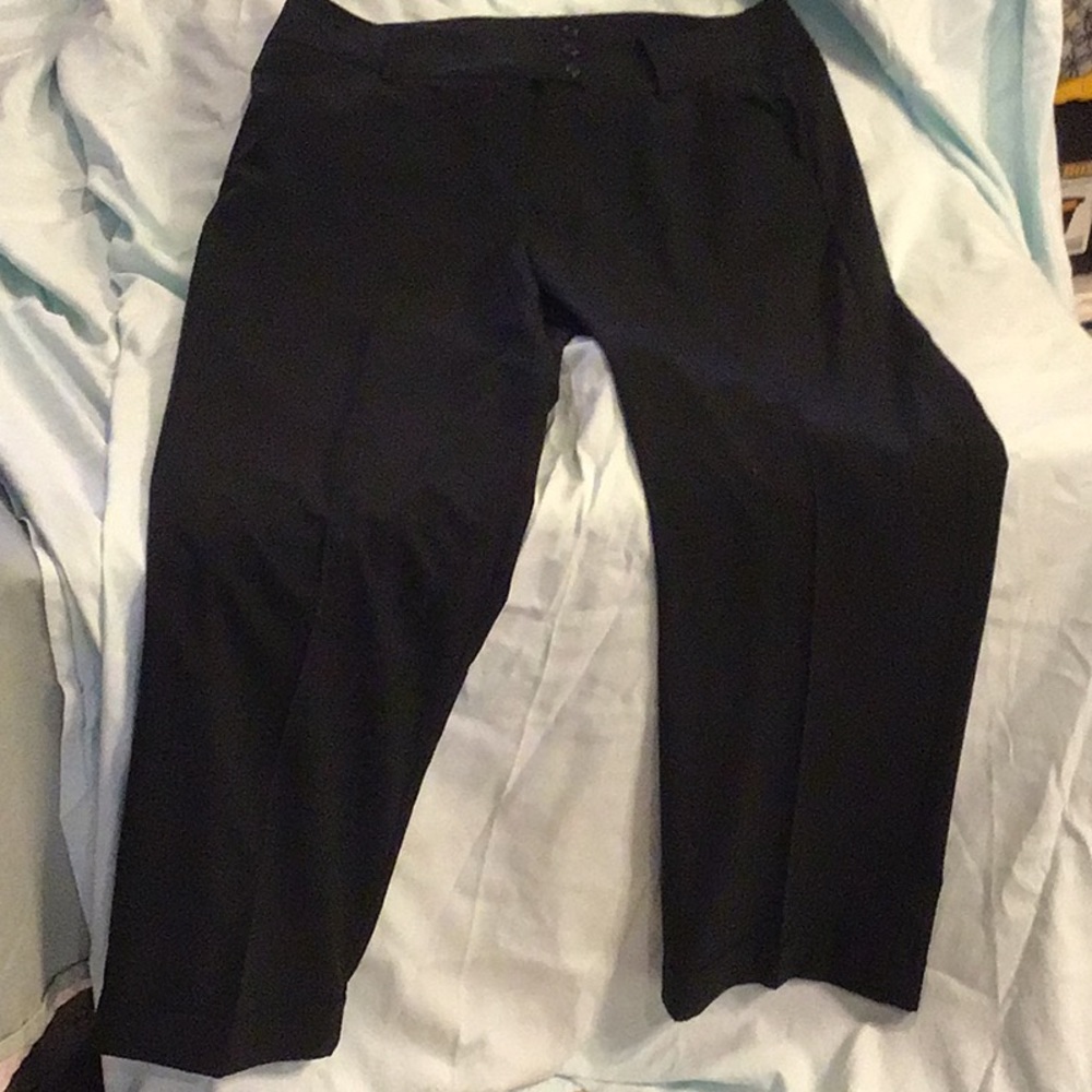 Avenue Tall dress pants black Size 18 Tall